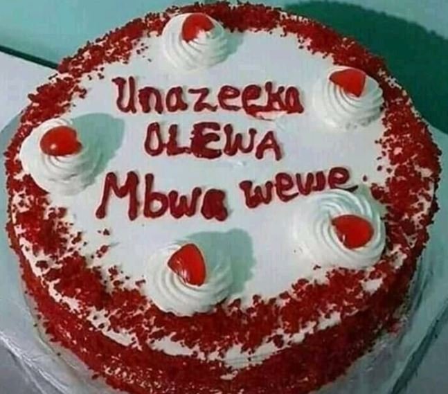 Unazeeka olewa mbws wewe