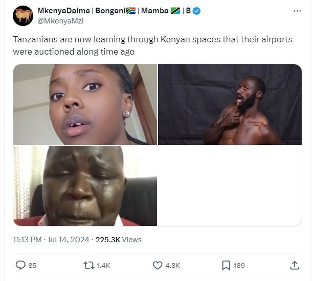 Mkenyadaima bonganiv mamba mkenyamzi tanzanians are now learning through kenyan