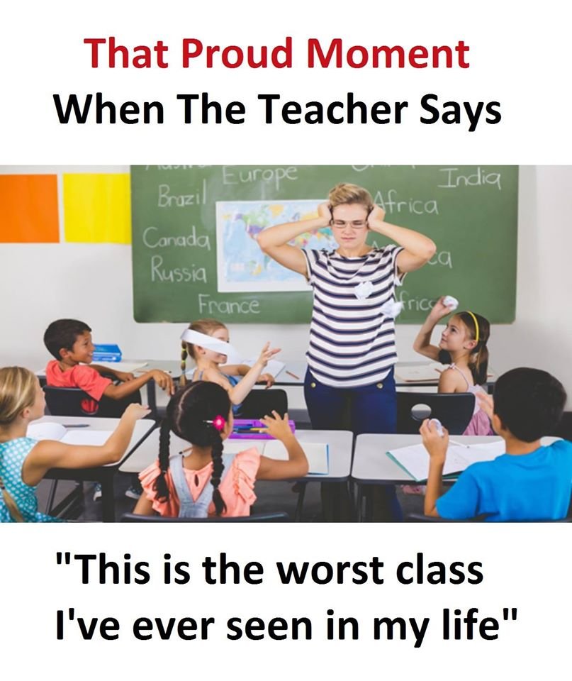 That proud moment when the teacher says europe india brazil africa canada russia