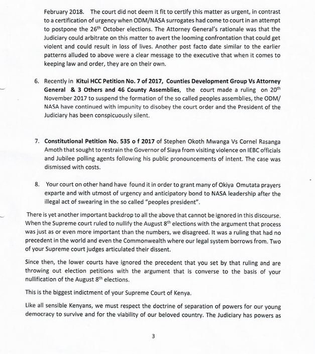 February the court did not deem it fit to certify this matter as urgent, in cont