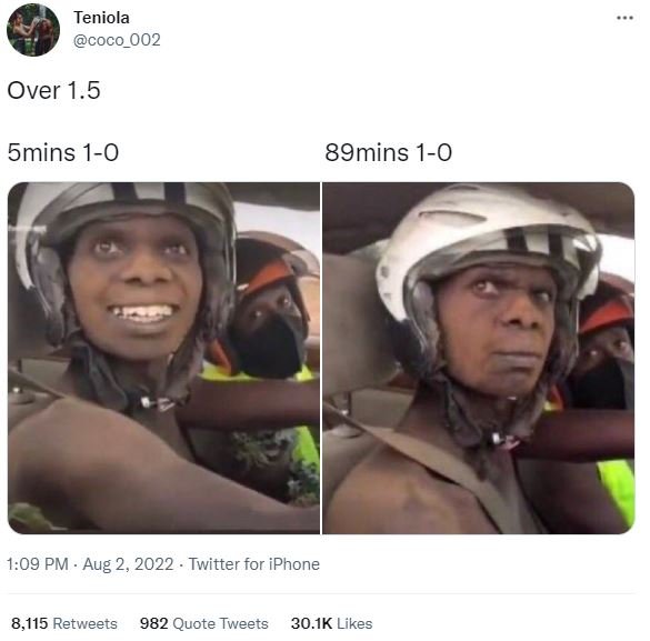 Teniola coco_002 over 1.5 s5mins 10 89mins 10 1.09 pm aug 2, twitter for iphone