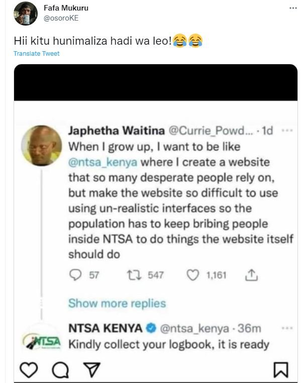 Fafa mukuru osoroke hii kitu hunimaliza hadi wa leo! translate tweer japhetha wa