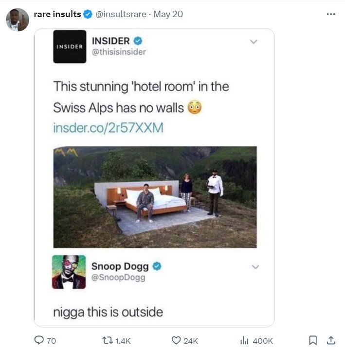 Rare insults insultsrare may 20 insider insider thisisinsider this stunning 'hot