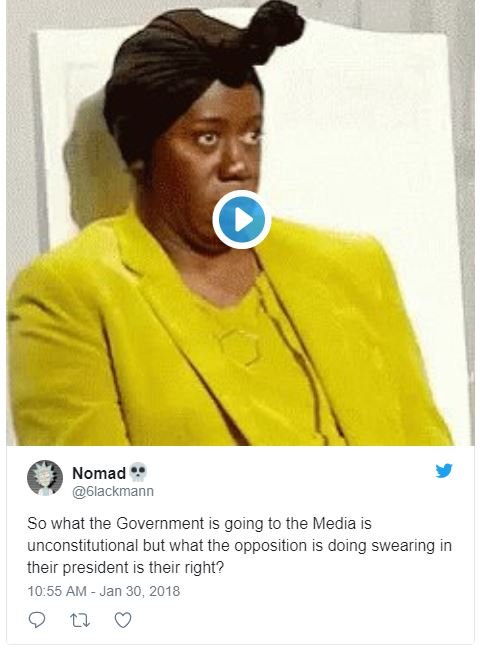 Nomad 6lackmann so what the government is going to the media is unconstitutional