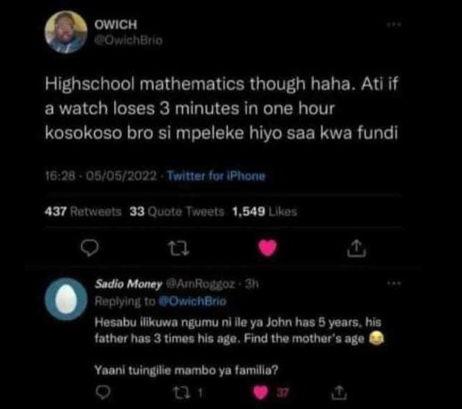 Owich aowchuino highschool mathematics though haha. ati if a watch loses 3 minut