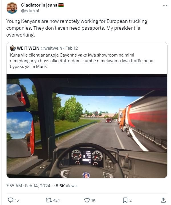 Gladiator in jeans eduzmi young kenyans are now remotely working for european tr