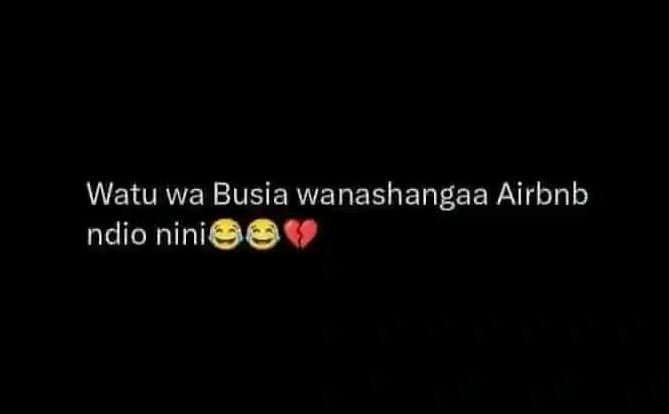 Watu wa busia wanashangaa airbnb ndio nini