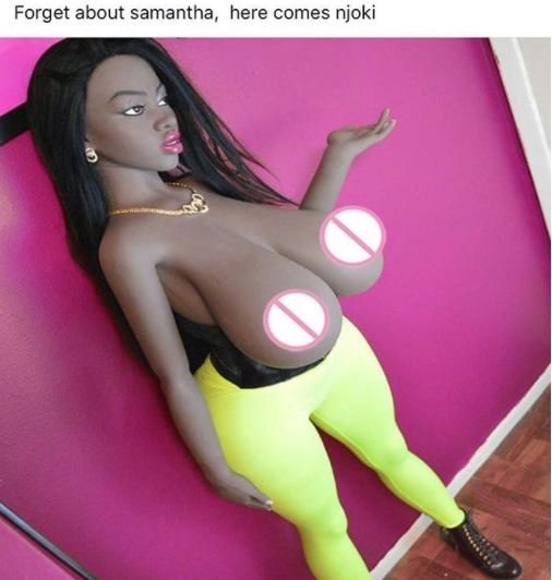 Forget about samantha, here comes njoki