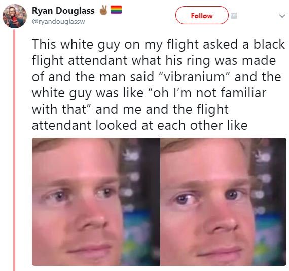 Ryan douglass ryandouglassw follow this white guy on my flight asked a black fli