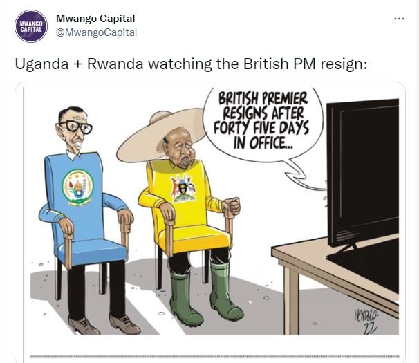 Mwango capital chpiee mwangocapital uganda rwanda watching the british pm resign