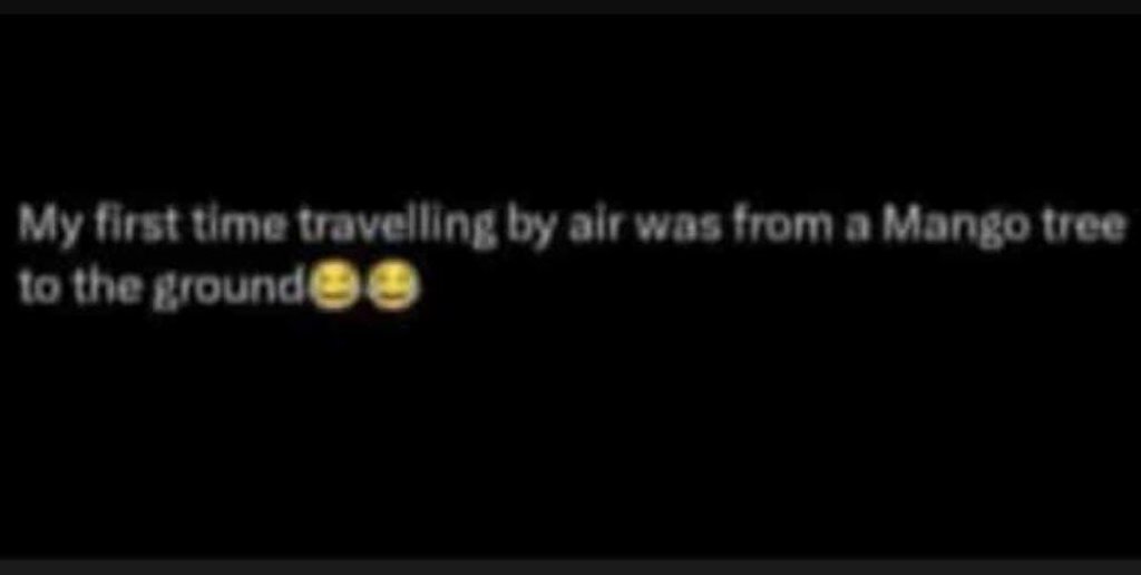 My orst ume travelling by olr wns from 0 mango rce 1othe vround