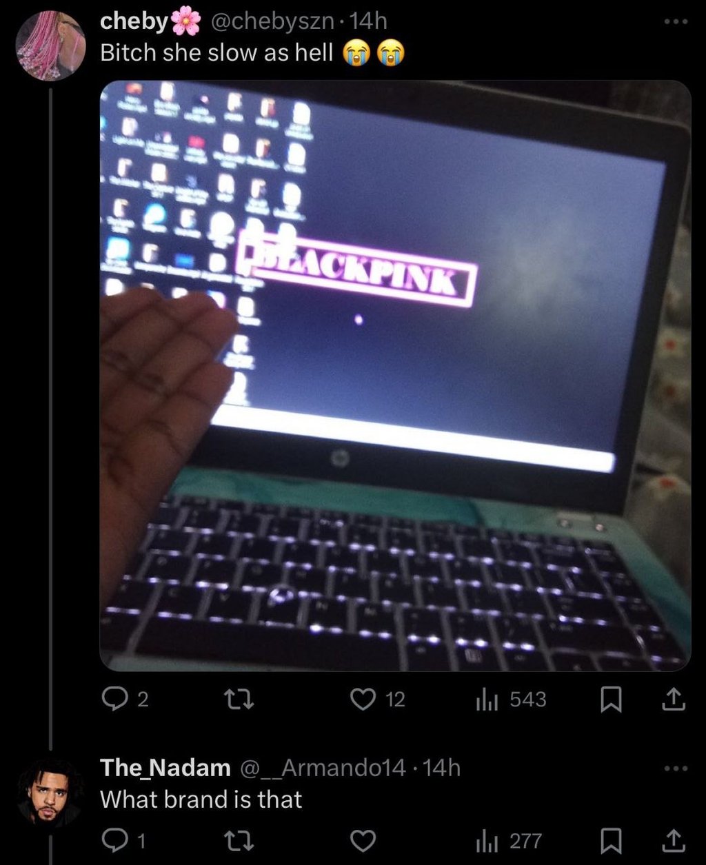 Cheby chebyszn . 14h bitch she slow as hell 0 2 12 12 ılul 543 the_nadam armando