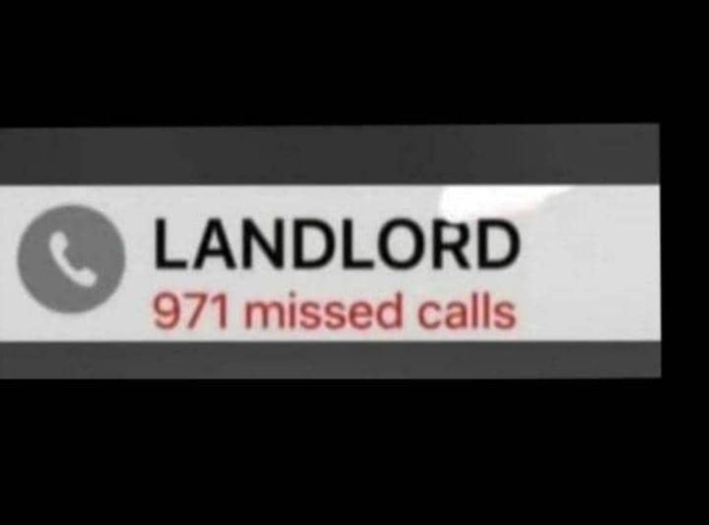 6 landlord 971 missed calls