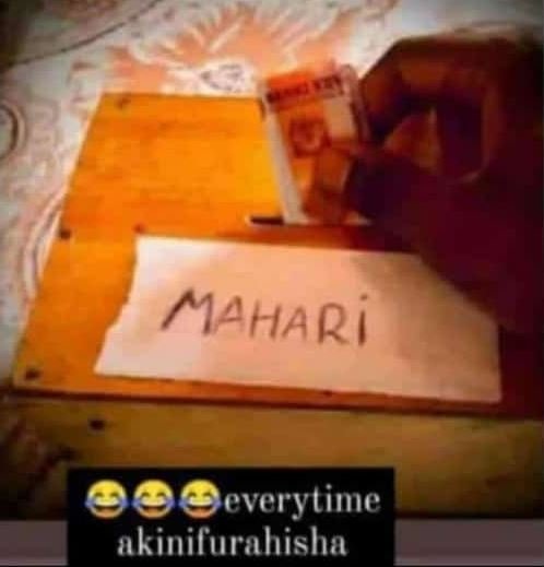 Mahari everytime akinifurahisha