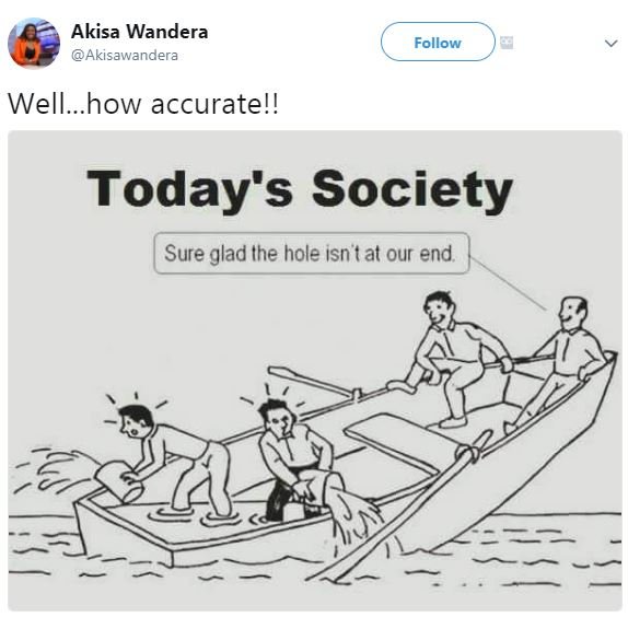 Akisa wandera akisawandera follow well.how accuratel! today's society sure glad