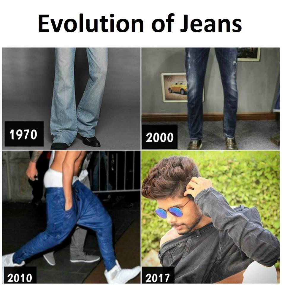 Evolution of jeans