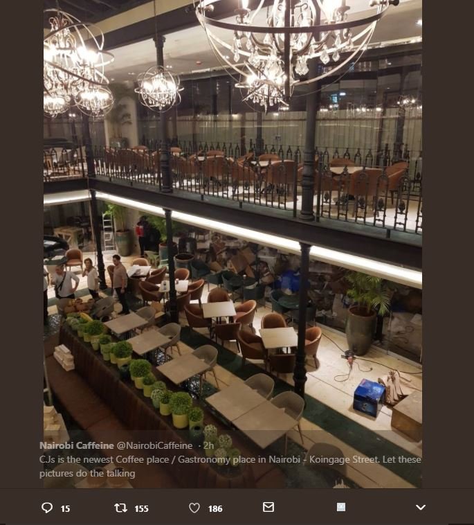 Nairobi caffeine nairobicaffeine cjs is the newest coffee place gastronomy place