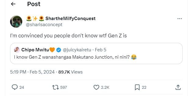 Post sharthemilfyconquest sharisaconcept im convinced you people don't know wtf