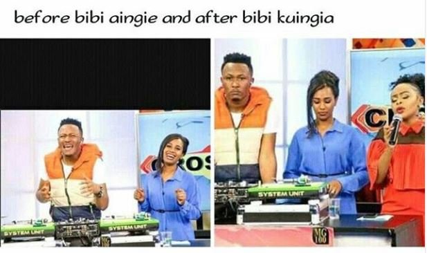 Before bibi aingie and after bibi kuingia c