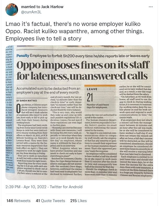 Married to jack harlow curram3l lmao it's factual, there's no worse employer kul