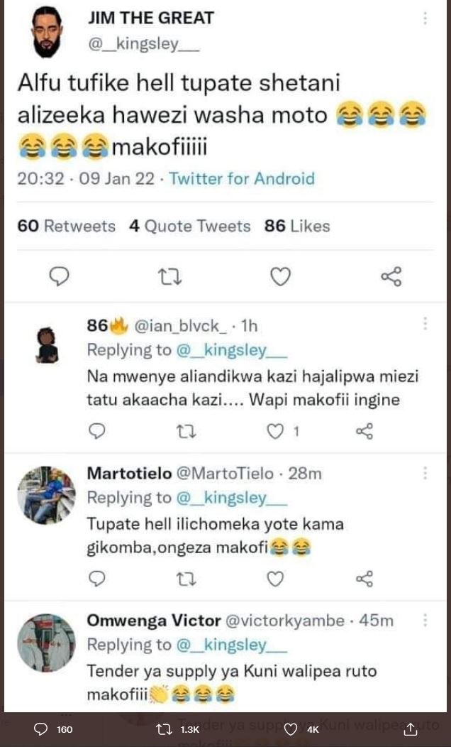 JIM THE GREAT kingsley Alfu tufike hell tupate shetani alizeeka hawezi washa mot