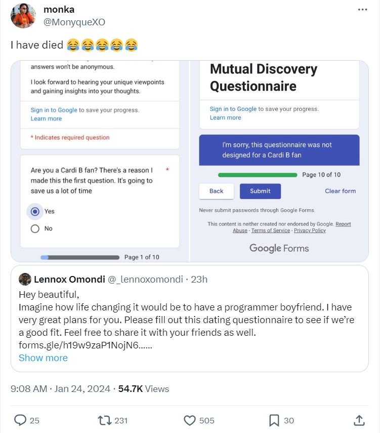 Monka monyquexo have died 66 answers wont be anonymous mutual discovery question
