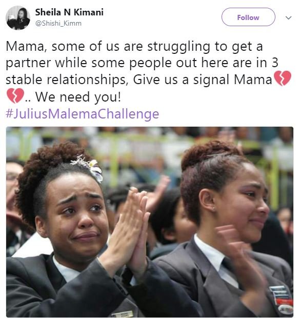 Sheila n kimani shishi_kimm follow mama, some of us are struggling to get partne