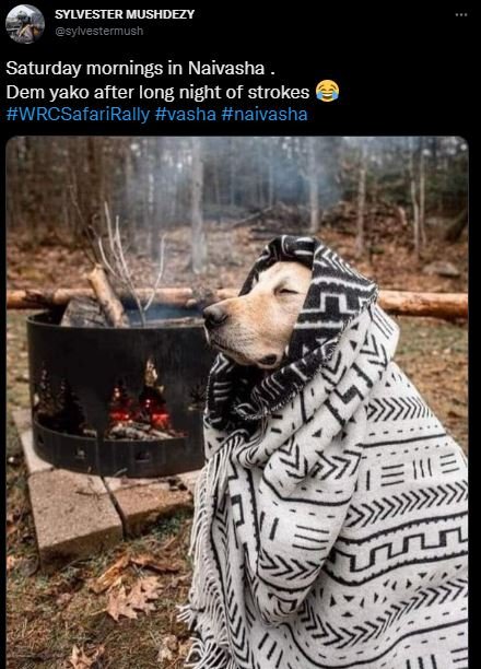 Sylvester mushdezy sylvestermush saturday mornings in naivasha dem yako after lo