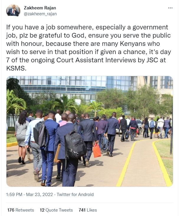 Zakheem rajan zakheem_rajan if you have a job somewhere especially a government