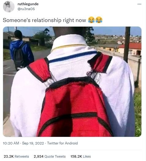 Ruthiegunde ru3na05 someone's relationship right now 2 10.20 am sep 19. twitter