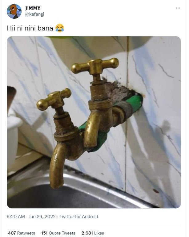 J!mmy kafangi hii ni nini bana 9.20 am jun 26, twitter for android 407 retweets