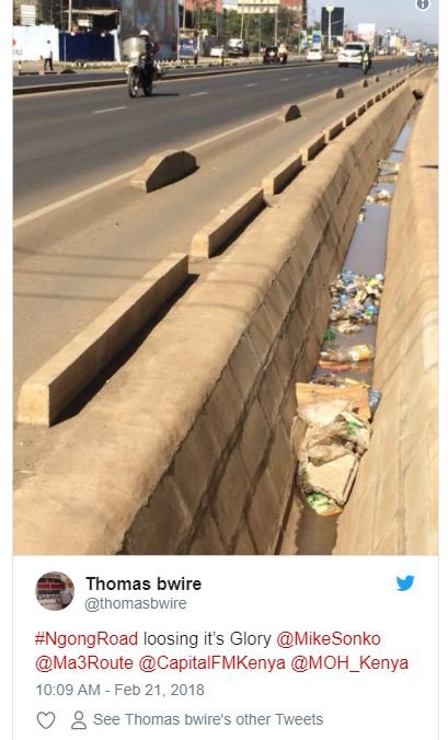 Thomas bwire thomasbwire ngongroad loosing its glory mikesonko ma3route capitalf