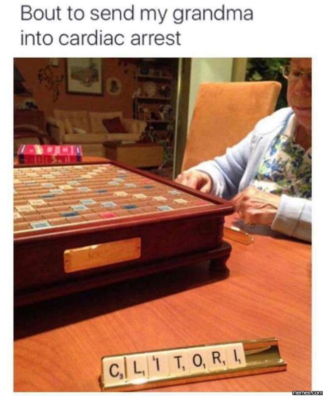 Bout to send my grandma into cardiac arrest l t, 0 r, c, jens