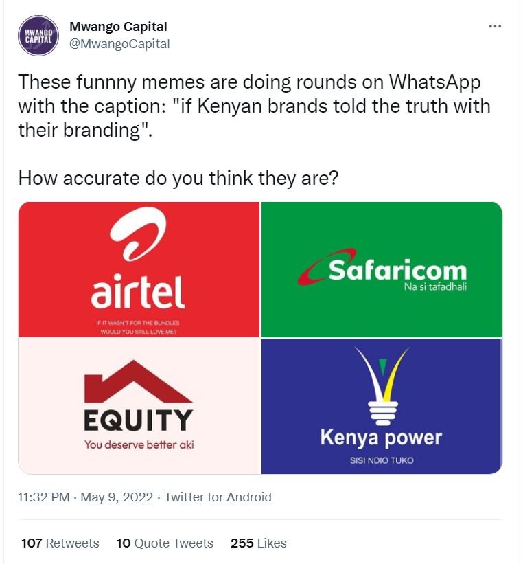 Mwango capital ehphse mwangocapital these funnny memes are doing rounds on whats