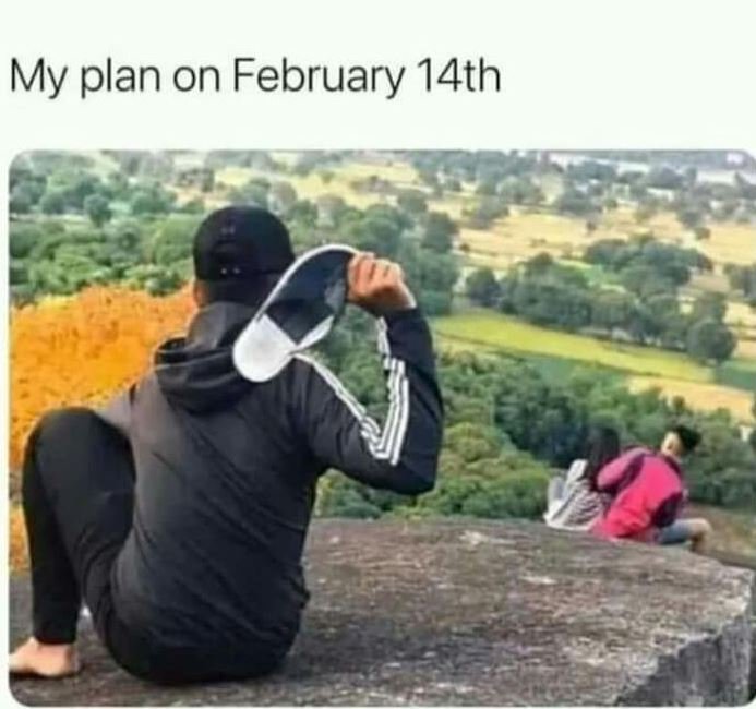 My plan on february 14th