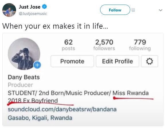 Just jose justjosemusic follow when your ex makes it in life 62 posts 2,570 foll