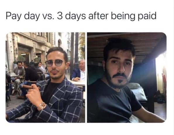 Pay day7 vs. 3 days after being paid