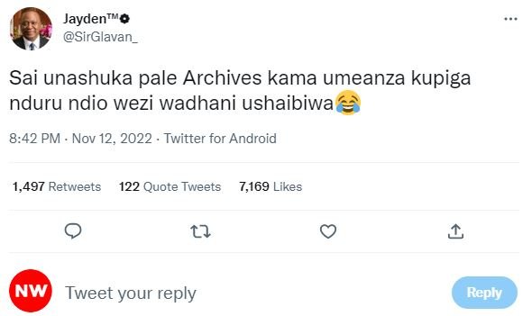 Jaydeno sirglavan_ sai unashuka pale archives kama umeanza kupiga nduru ndio wez