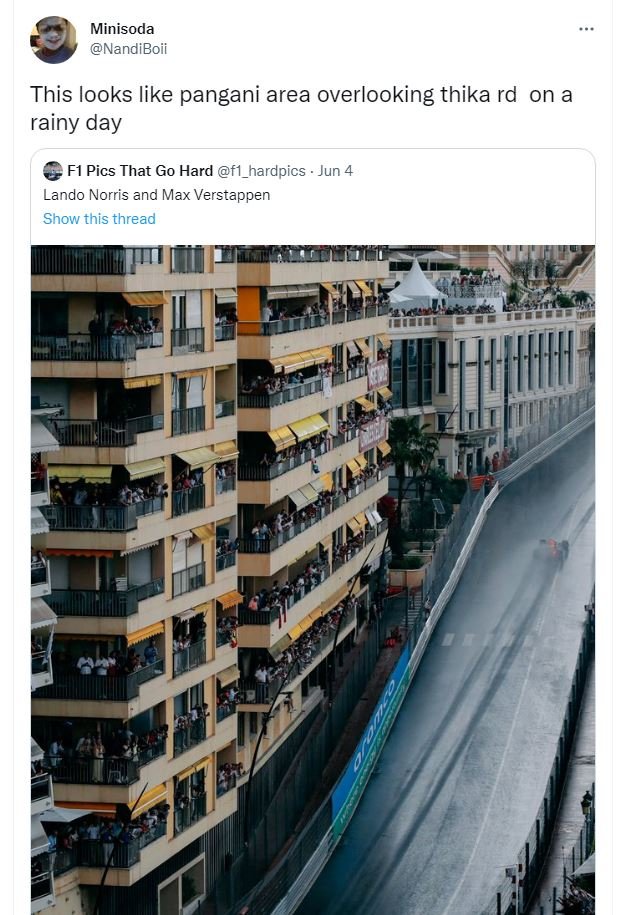 Minisoda nandiboii this looks like pangani area overlooking thika rd on a rainy