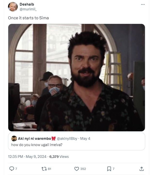 Deshalb murimii _ once it starts to sima aki nyi ni warembo akinyiibby may 4 how