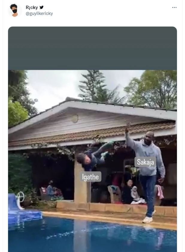 Ricky guylikericky sakaja igathe