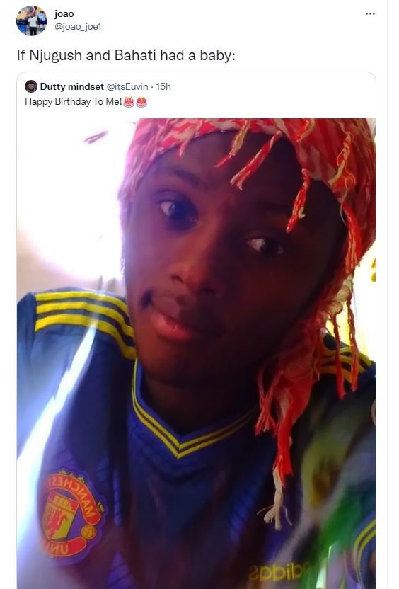 Joao joao_joel if njugush and bahati had a baby dutty mindset itseuvin 15h happy