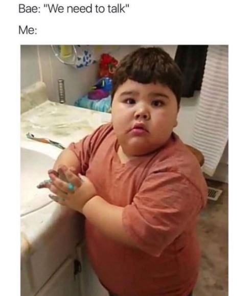 Bae 'we need to talk me