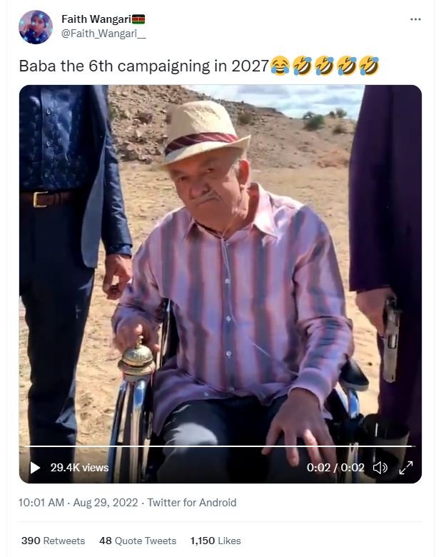 Faith wangari faith_wangari baba the 6th campaigning in ' 29.4k views 0.02 0.02