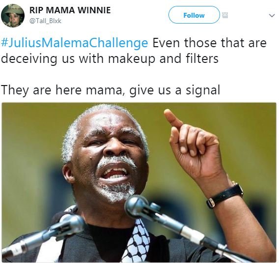 Rip mama winnie tall_blxk follow juliusmalemachallenge even those that are decei