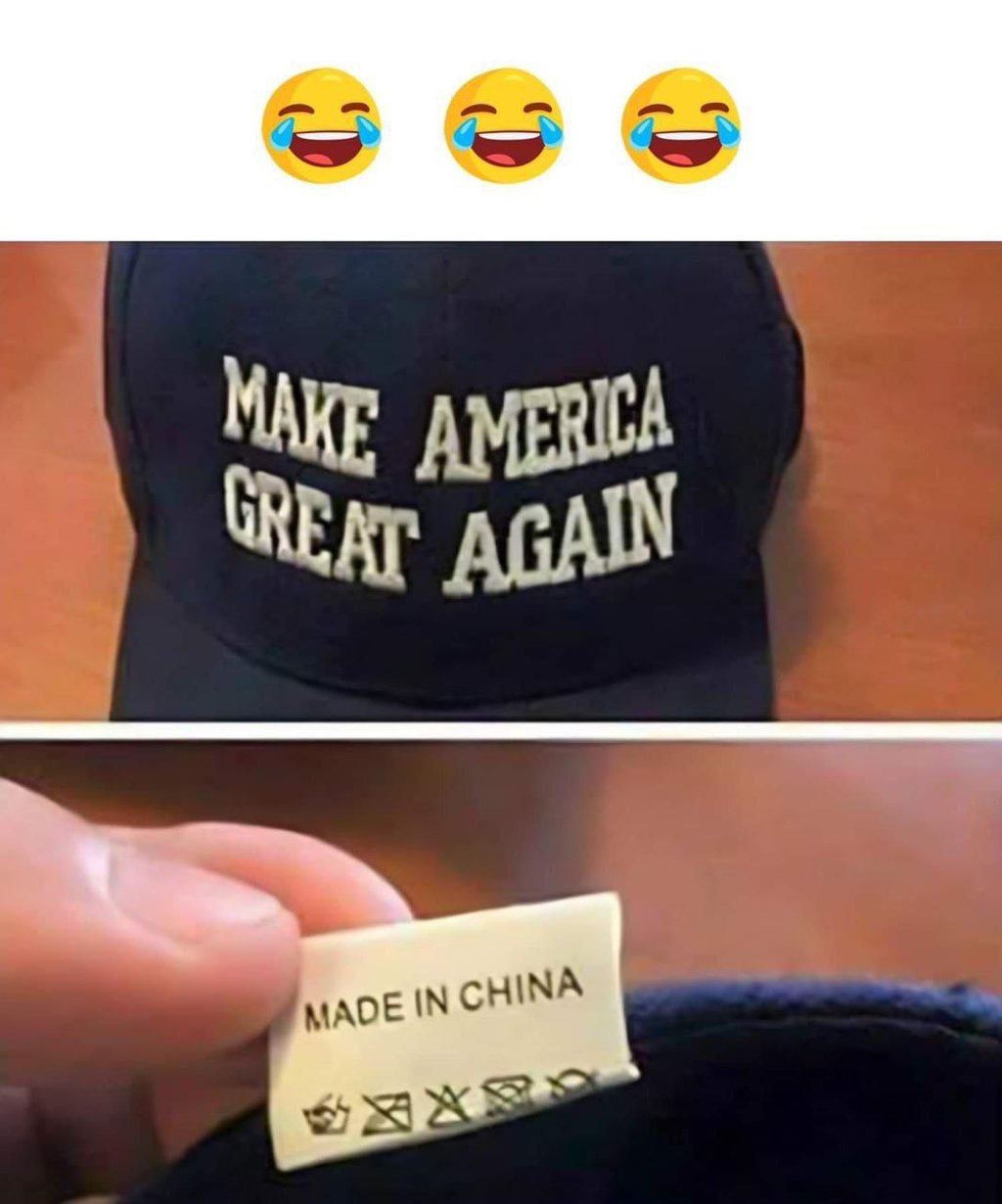 In china miade mame amrica great again