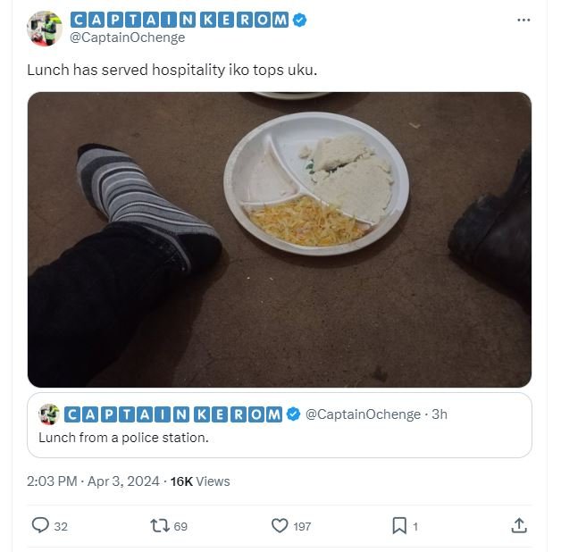 Gabdaonbobom captainochenge lunch has served hospitality iko tops uku. abdaonbob