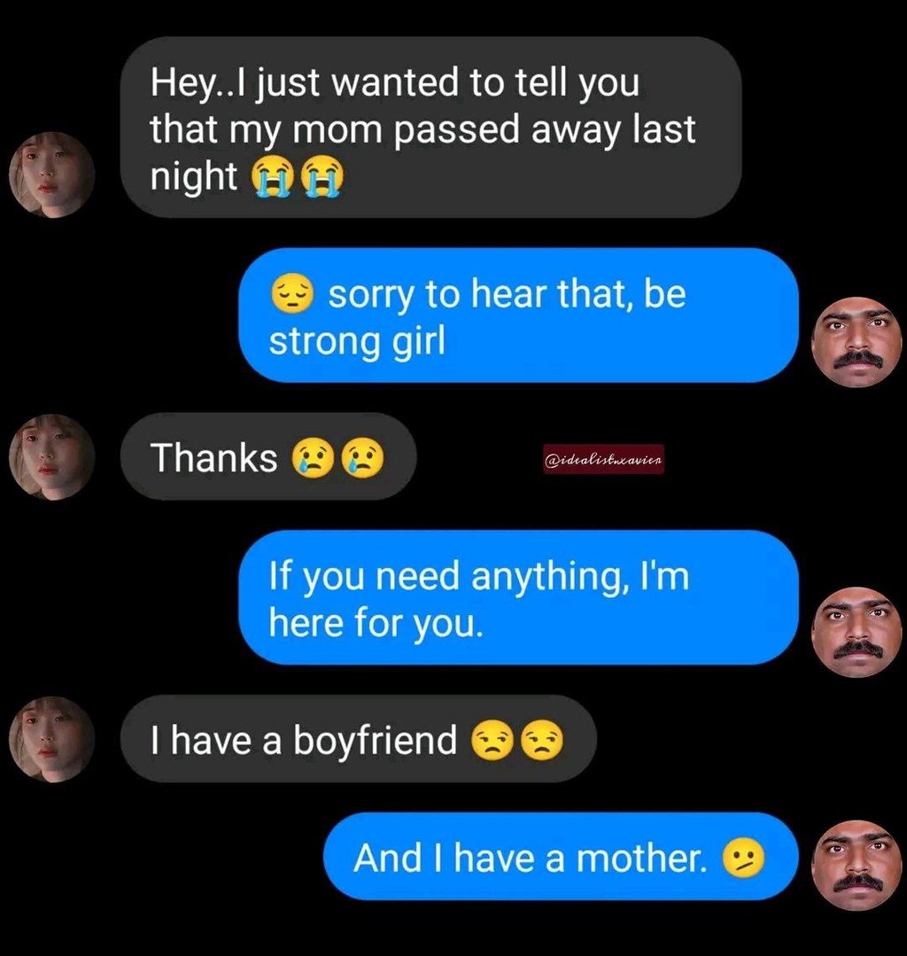 Hey.. i just wanted to tell you that my mom passed away last night sorry to hear