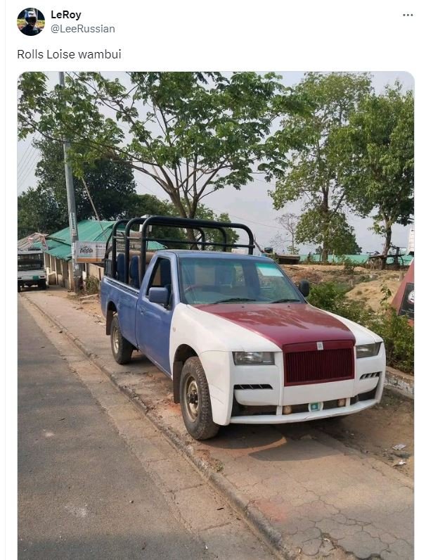 Leroy leerussian rolls loise wambui