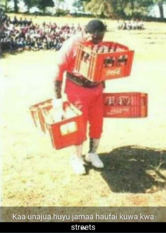 Kaa unajua huyu jamaa haufai kuwa kwa streets